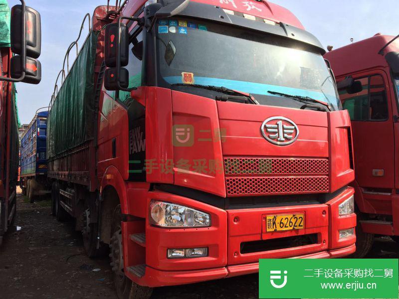 江西出售二手一汽解放高欄載貨車