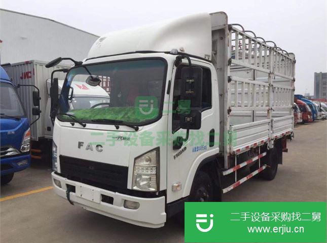 浙江出售二手一汽解放高欄貨車