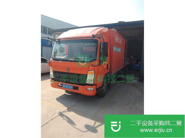 山東出售二手豪沃輕卡廂式貨車