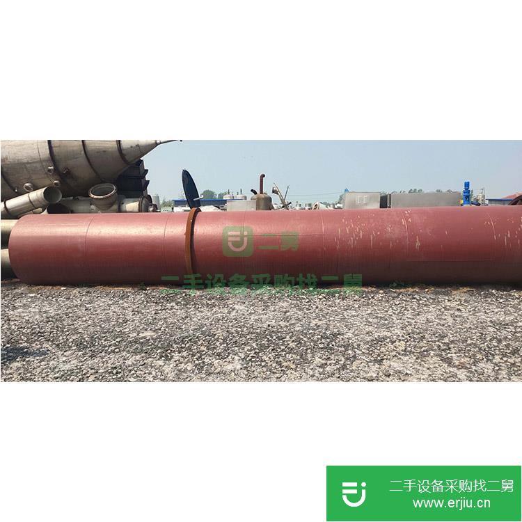 山東低價出售一臺二手滾筒刮板干燥機