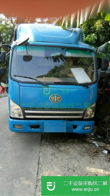 廣西低價出售一臺一汽解放輕卡廂式載貨車5.9米