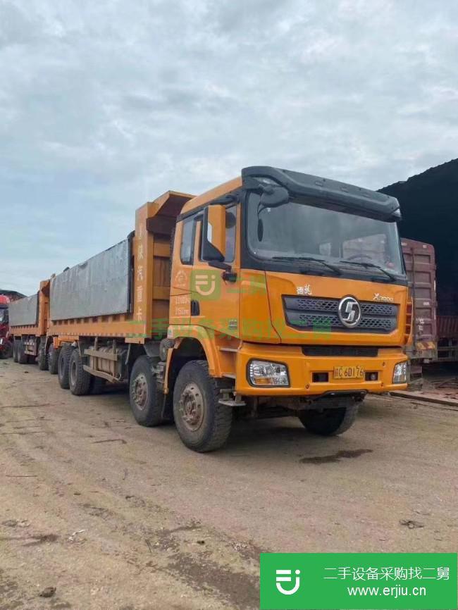 江西低價(jià)出售陜汽重卡德龍X3000 8.2米前四后八自卸車