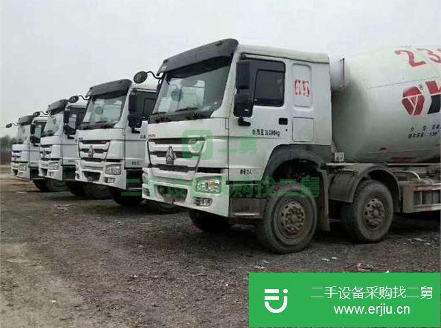 安微出售二手豪沃混凝土攪拌車