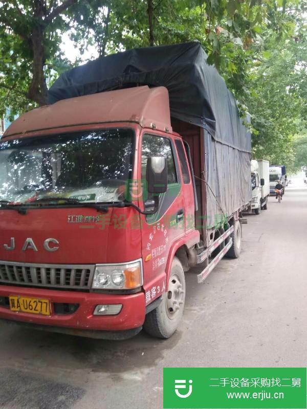 河北出售二手江淮格爾發(fā)廂式貨車