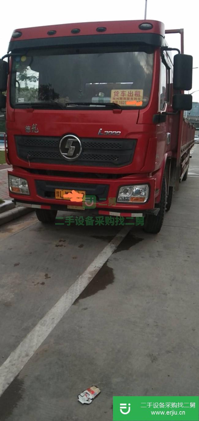 河南出售二手陜汽德龍L3000平板車