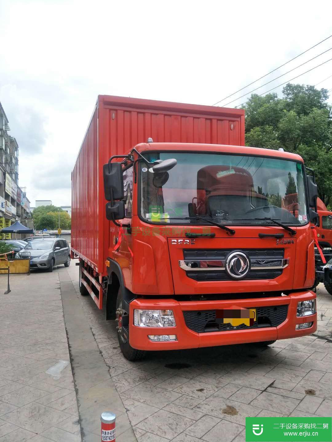 上海出售二手東風220馬力廂式貨車