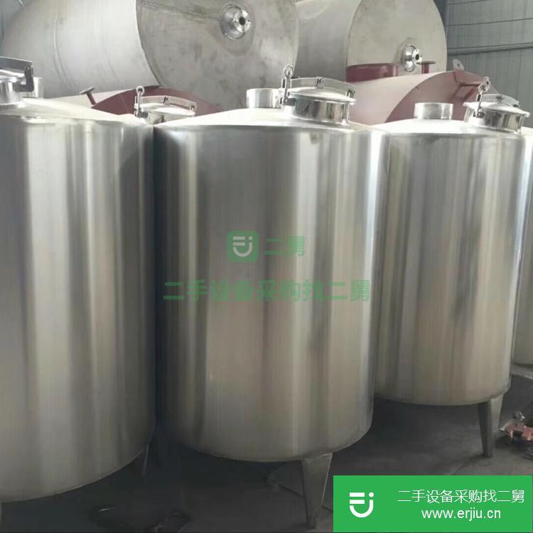 山東出售二手不銹鋼儲罐