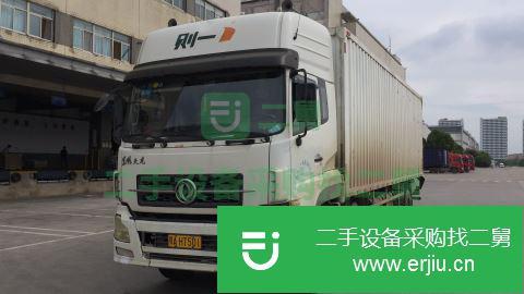 湖北出售二手東風天龍前四后四箱式貨車