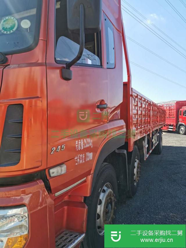 浙江出售二手東風天龍平板貨車