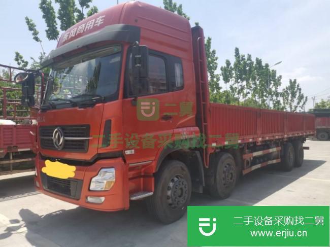 安徽低價出售一臺東風天龍商用車 九米六前4后8平板車貨車