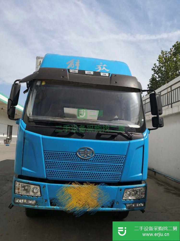 山東出售二手解放保溫車