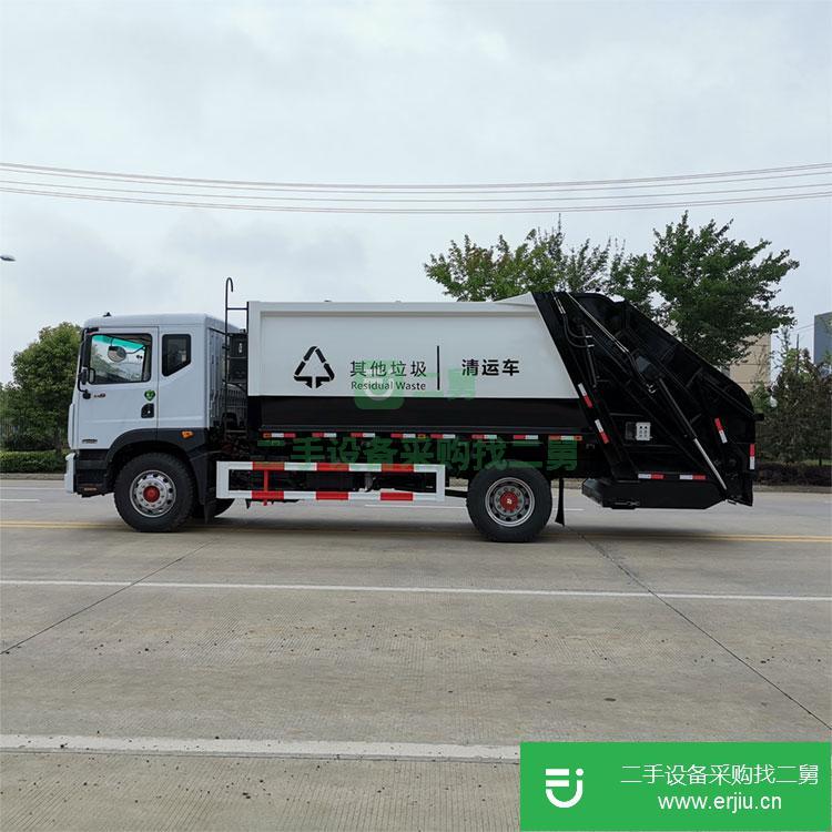 湖北低價出售一臺14方壓縮垃圾車  建筑垃圾專用車