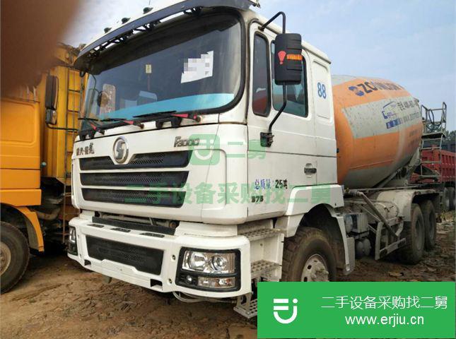 江西出售二手陜汽德龍攪拌車
