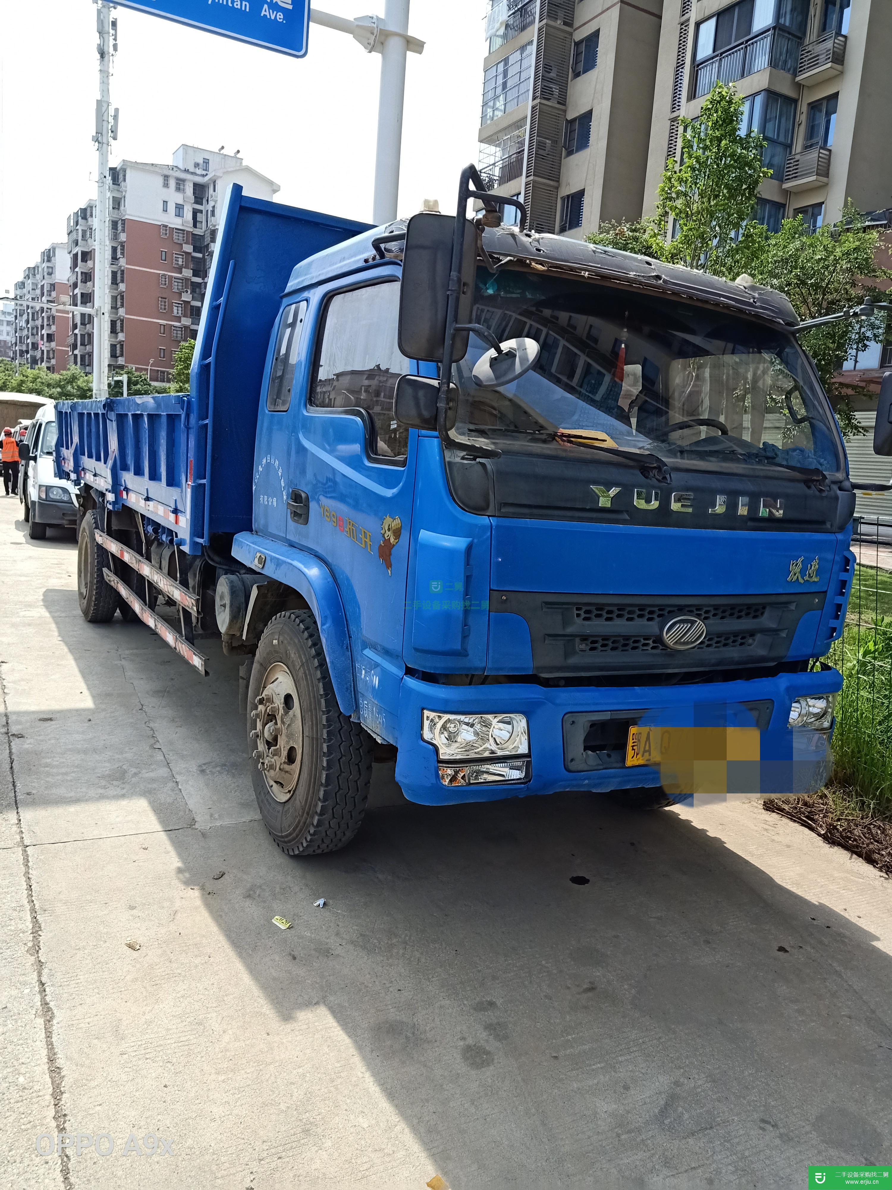 湖北出售二手上汽躍進(jìn)160馬力自卸車