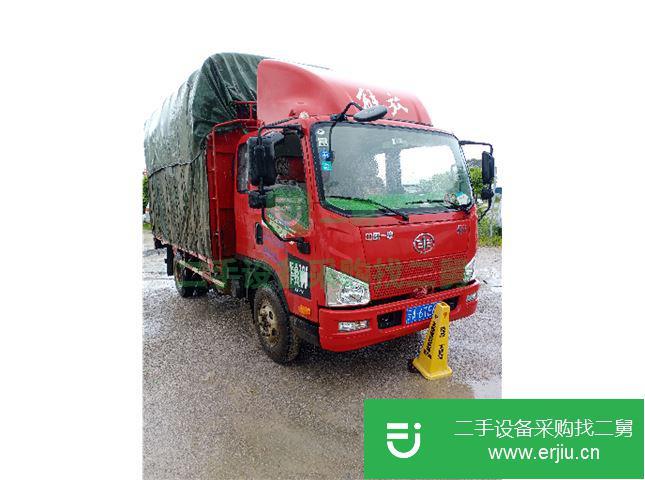 云南出售二手一汽解放J6F排半欄板貨車