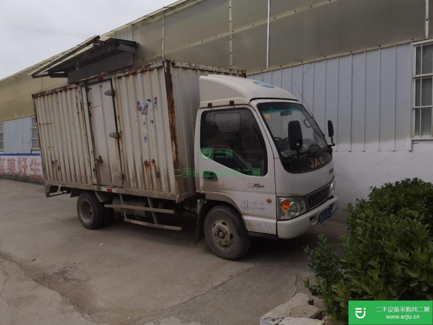 河南低價出售一臺江淮帥鈴Q3輕卡廂式貨車