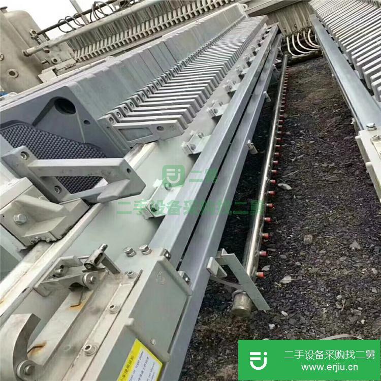 山東低價出售二手350平方京津隔膜壓濾機