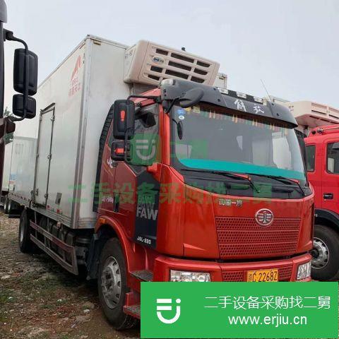 江西低價出售解放J6L冷藏車6.8米