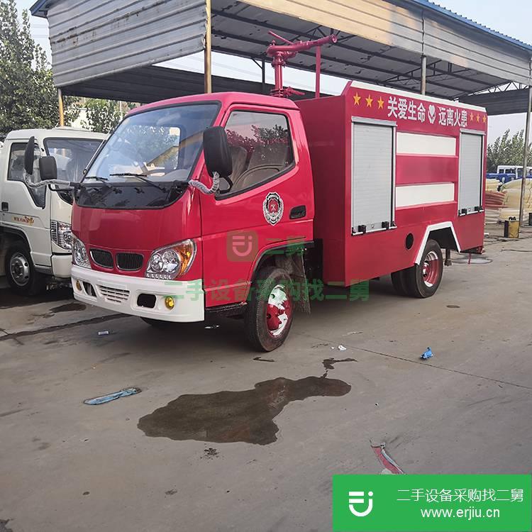 山東低價出售一臺二手大型水罐消防車