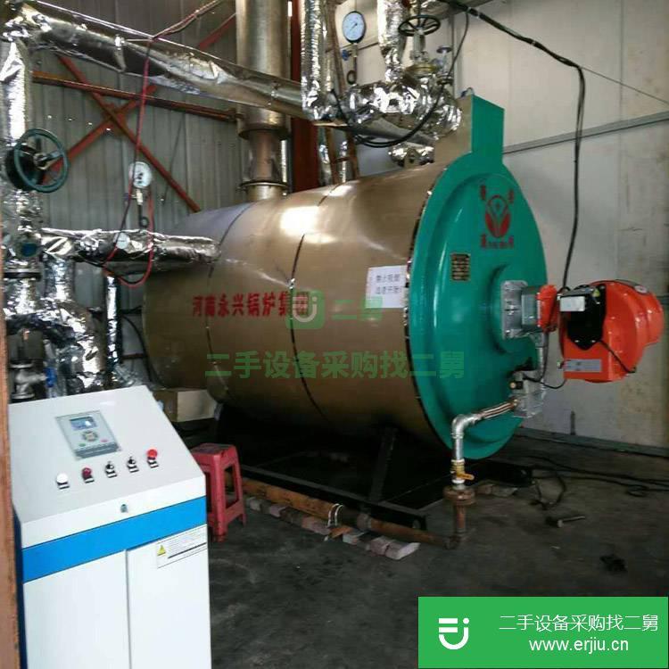 河南低價(jià)出售一臺100萬大卡燃油導(dǎo)熱油鍋爐