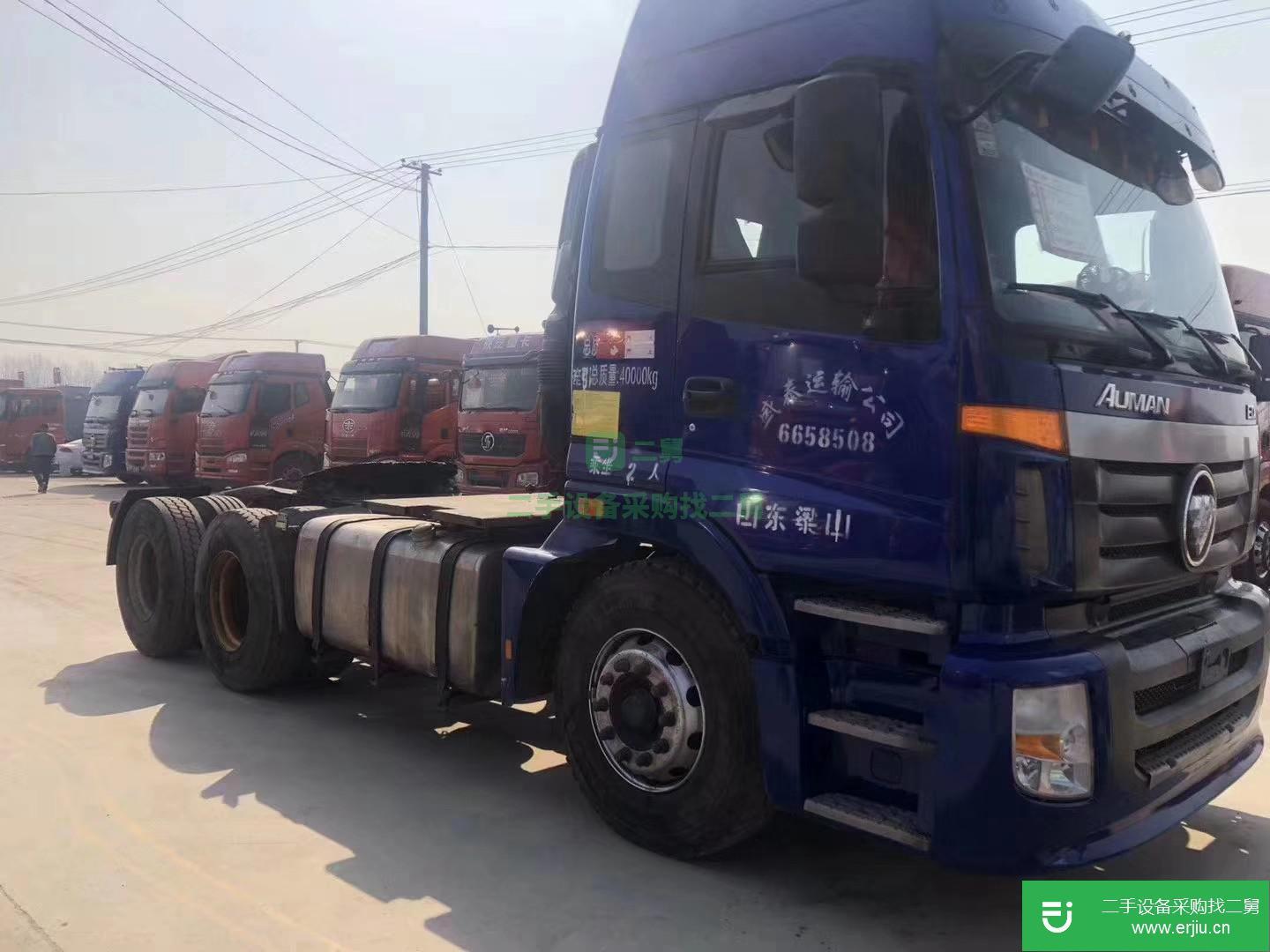 山東出售二手福田歐曼牽引車(chē)