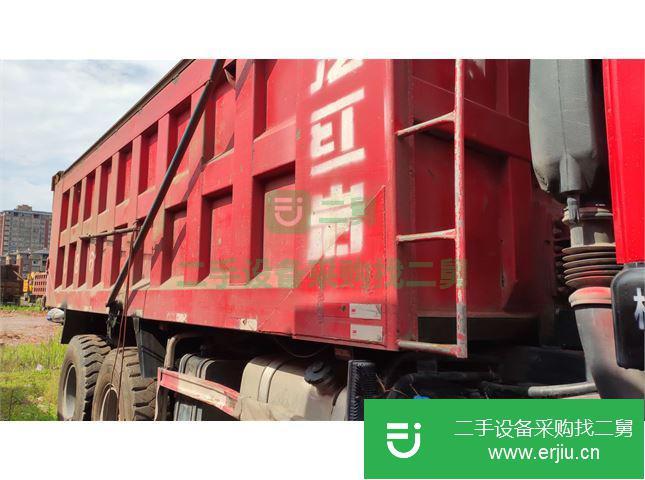 江西出售二手杰獅后八輪自卸車