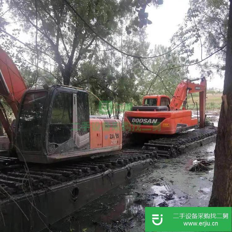 湖北出售二手水陸兩用挖掘機