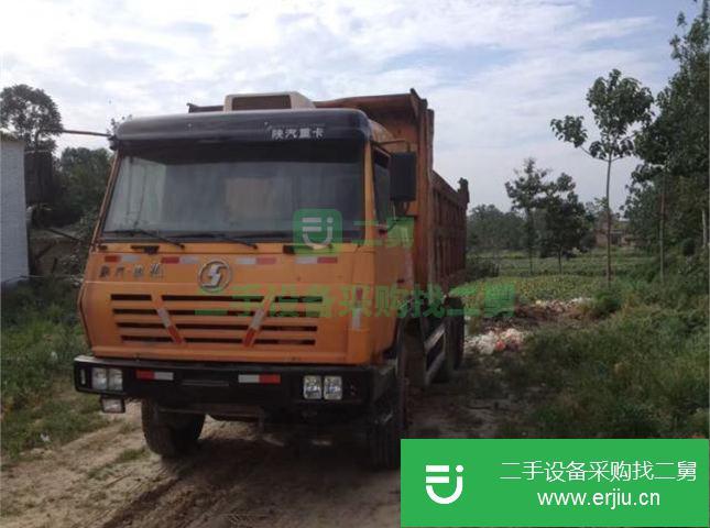 山西出售二手陜汽重卡后八輪自卸車