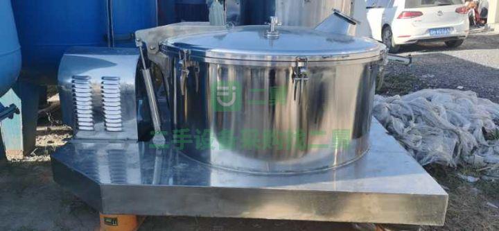 出售一臺316材質平板式吊袋離心機  機不可失