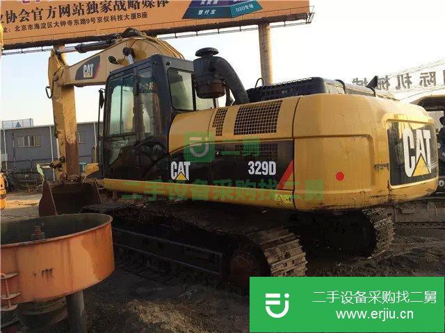 北京出售二手卡特彼勒329D挖掘機
