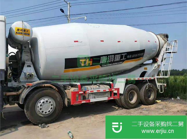 山東出售二手中國重汽混凝土攪拌車