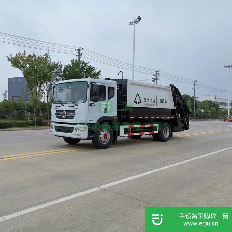 湖北低價出售一臺14方壓縮垃圾車  建筑垃圾專用車