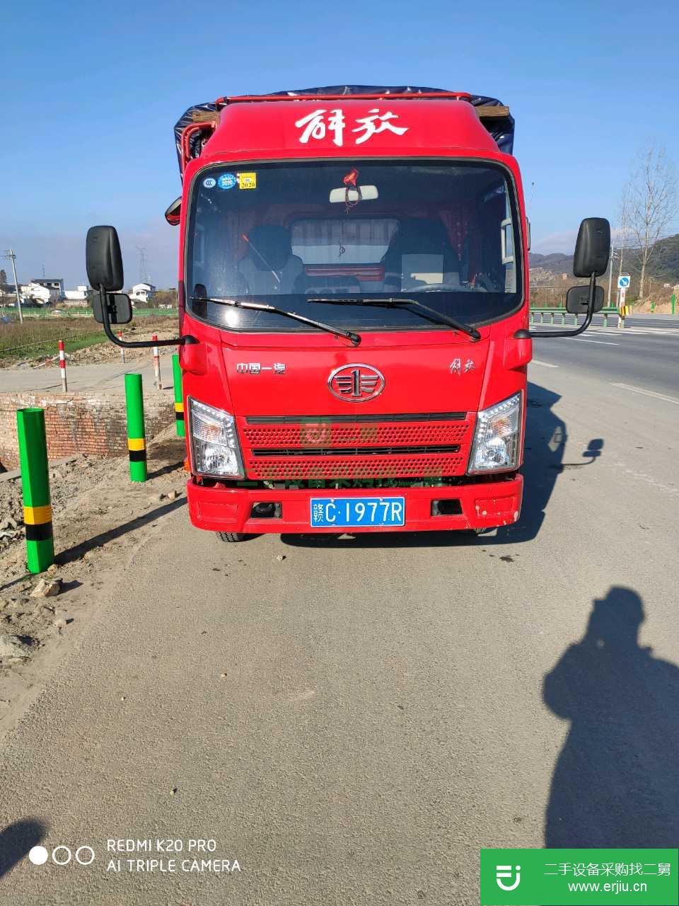 江西出售二手一汽解放88馬力貨車