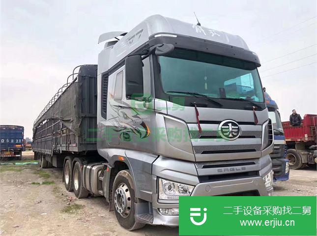 江西出售二手一汽解放j7倉欄載貨車