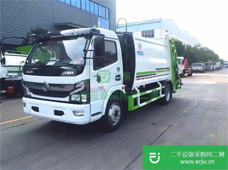 湖北低價出售一臺8噸二手垃圾壓縮車