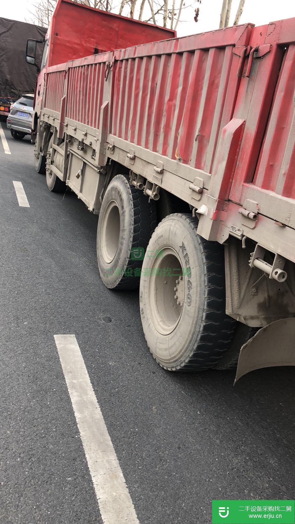 安微出售二手解放新大威前四后八自卸車