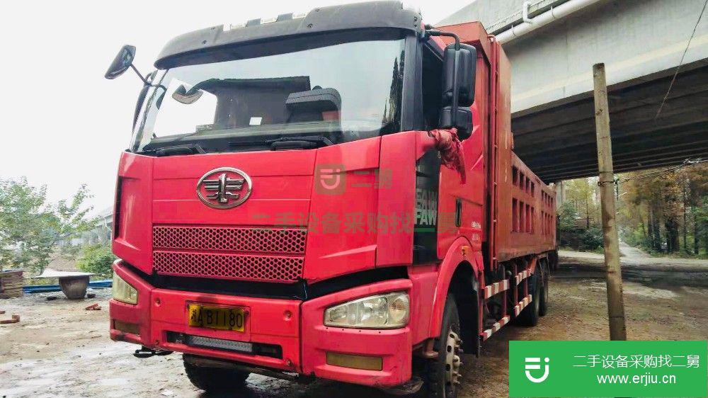 湖南出售二手一汽解放J6L自卸車