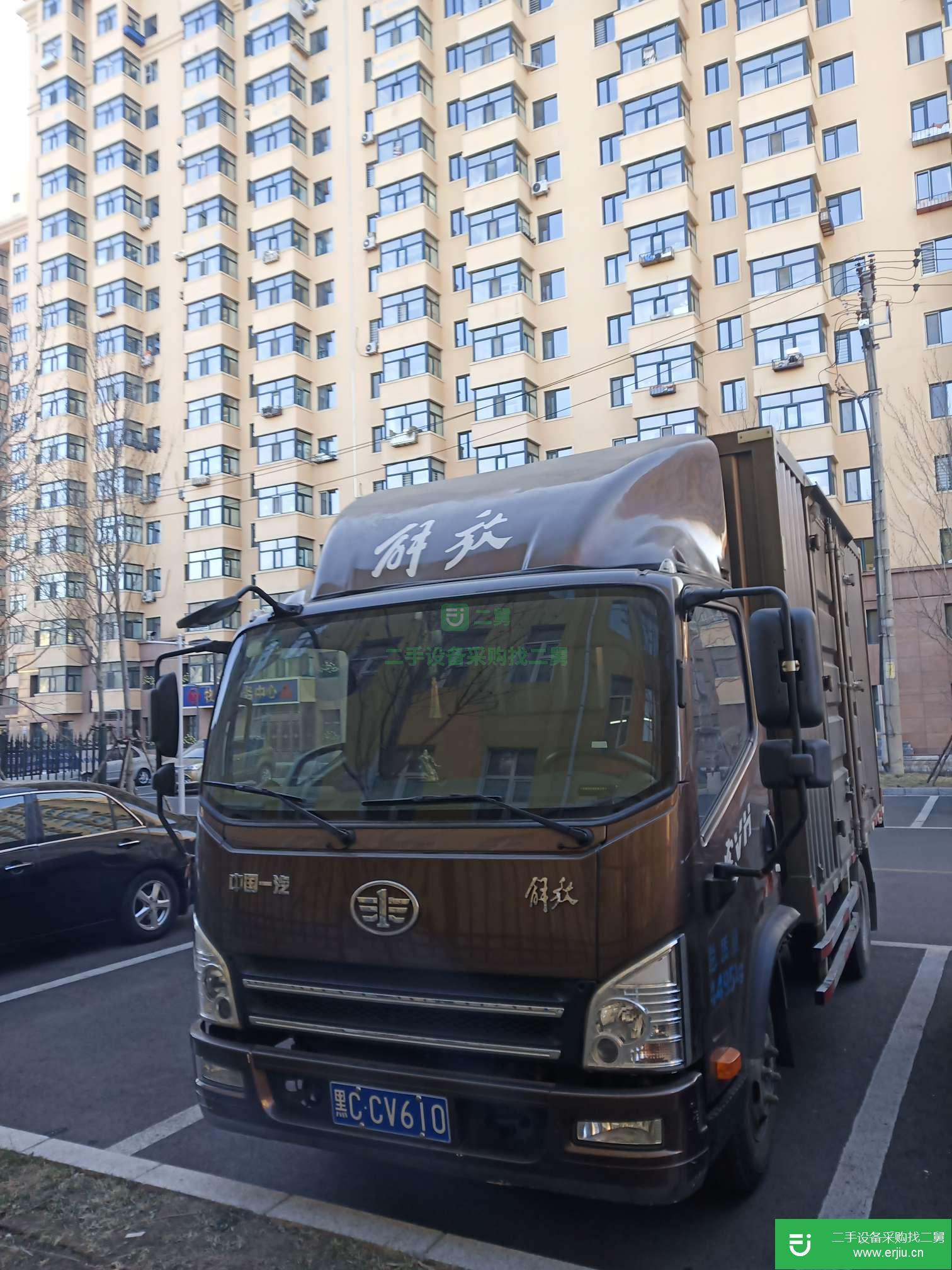 黑龍江出售二手青島解放140馬力貨車