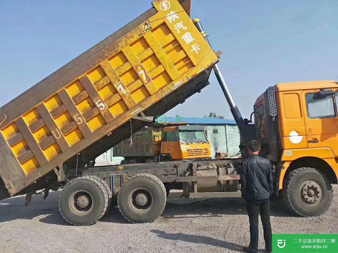 山西出售二手德龍自卸車
