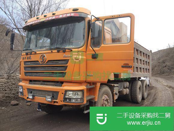 山西出售二手陜汽重卡后八輪自卸車