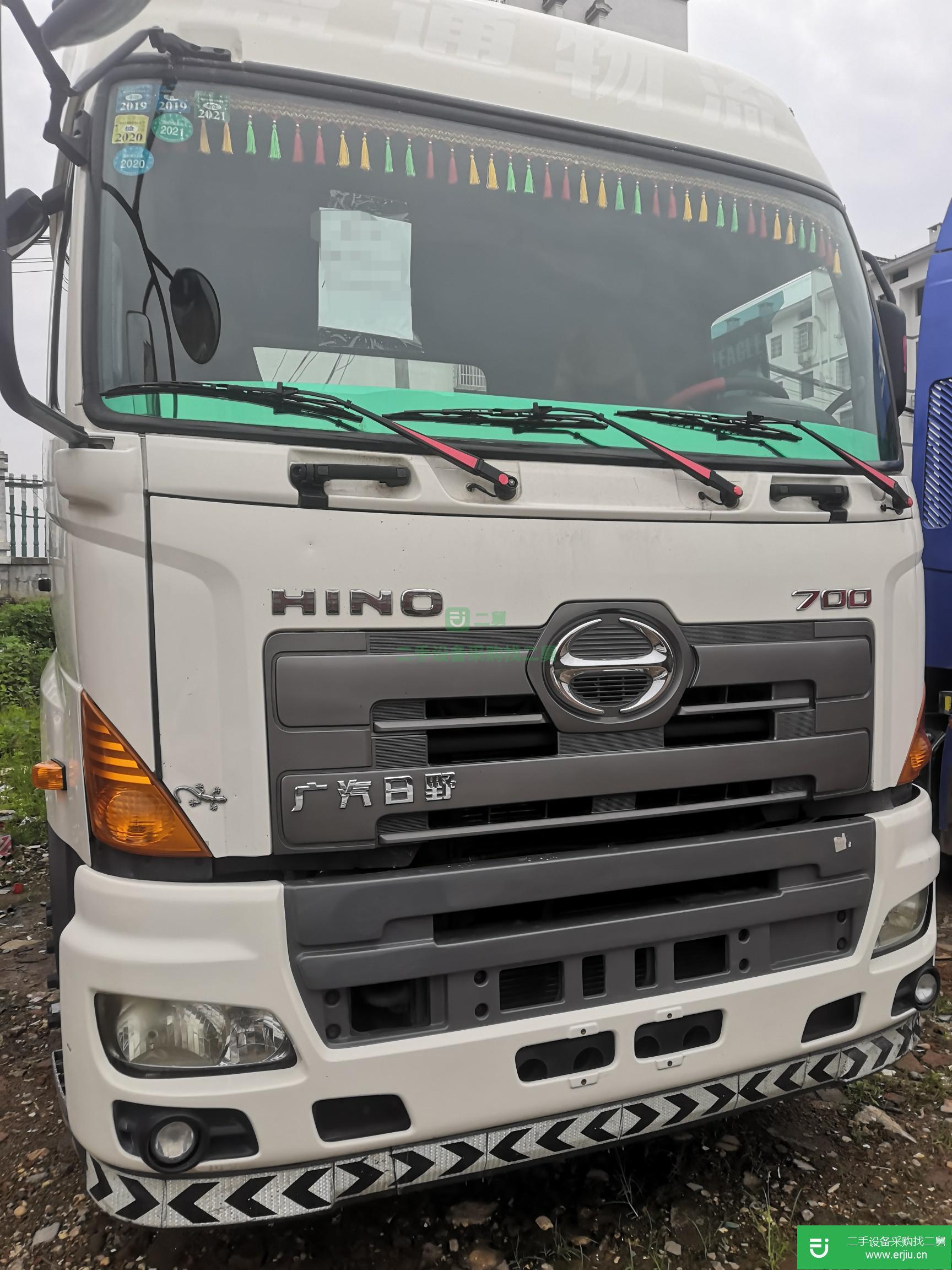 江西低價出售一臺二手廣汽日野牽引車  420馬力