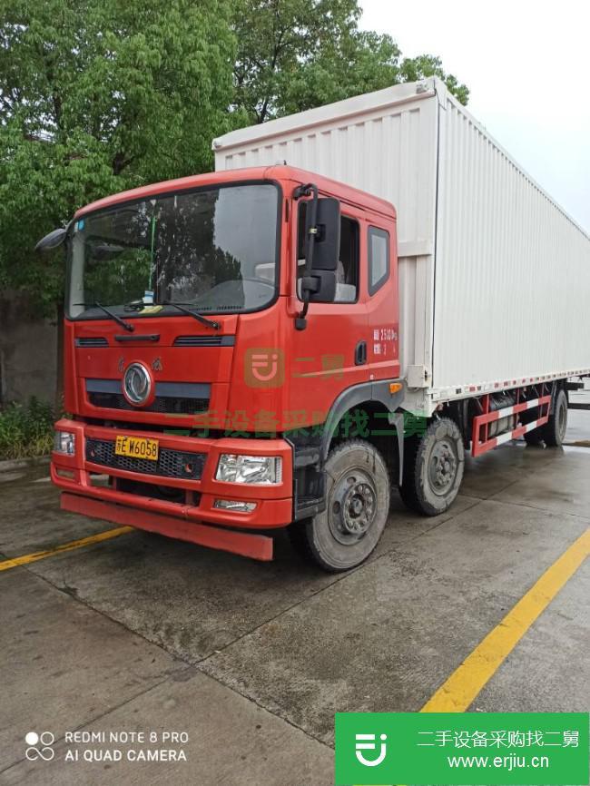 江蘇出售二手東風廂式貨車