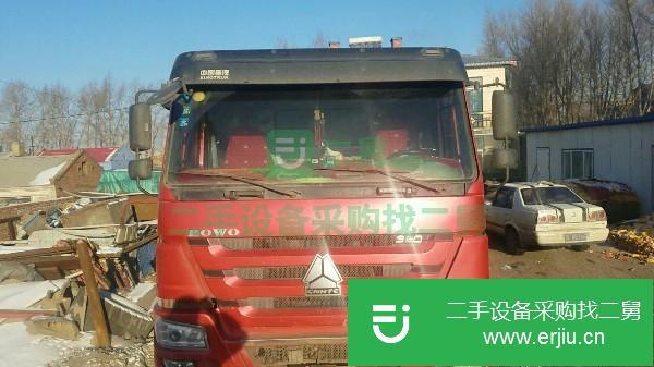 黑龍江出售二手重汽HOWO自卸車
