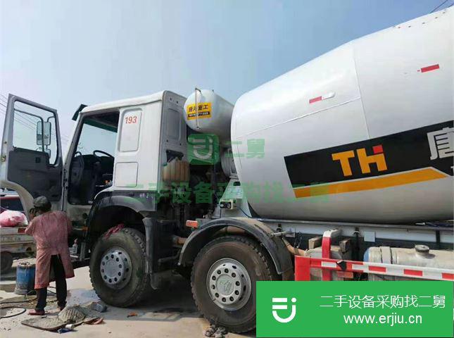 山東出售二手中國重汽混凝土攪拌車