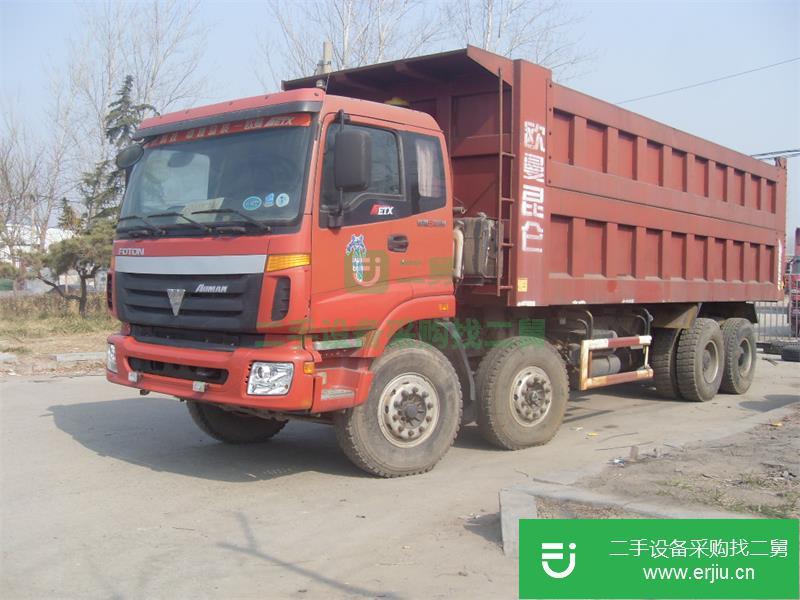 山東低價出售一臺歐曼前四后八自卸車