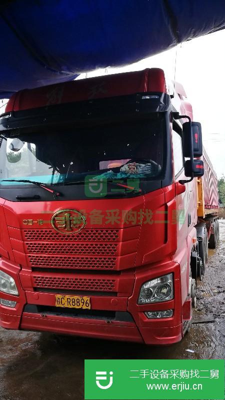 江西低價出售一臺二手一汽解放J6P牽引車