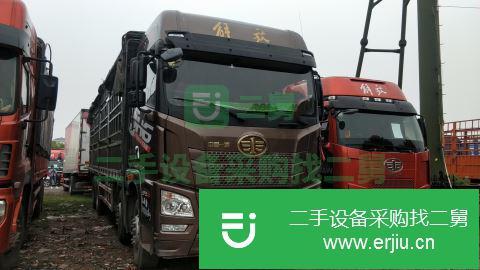 江西出售二手青島解放JH6倉欄載貨車