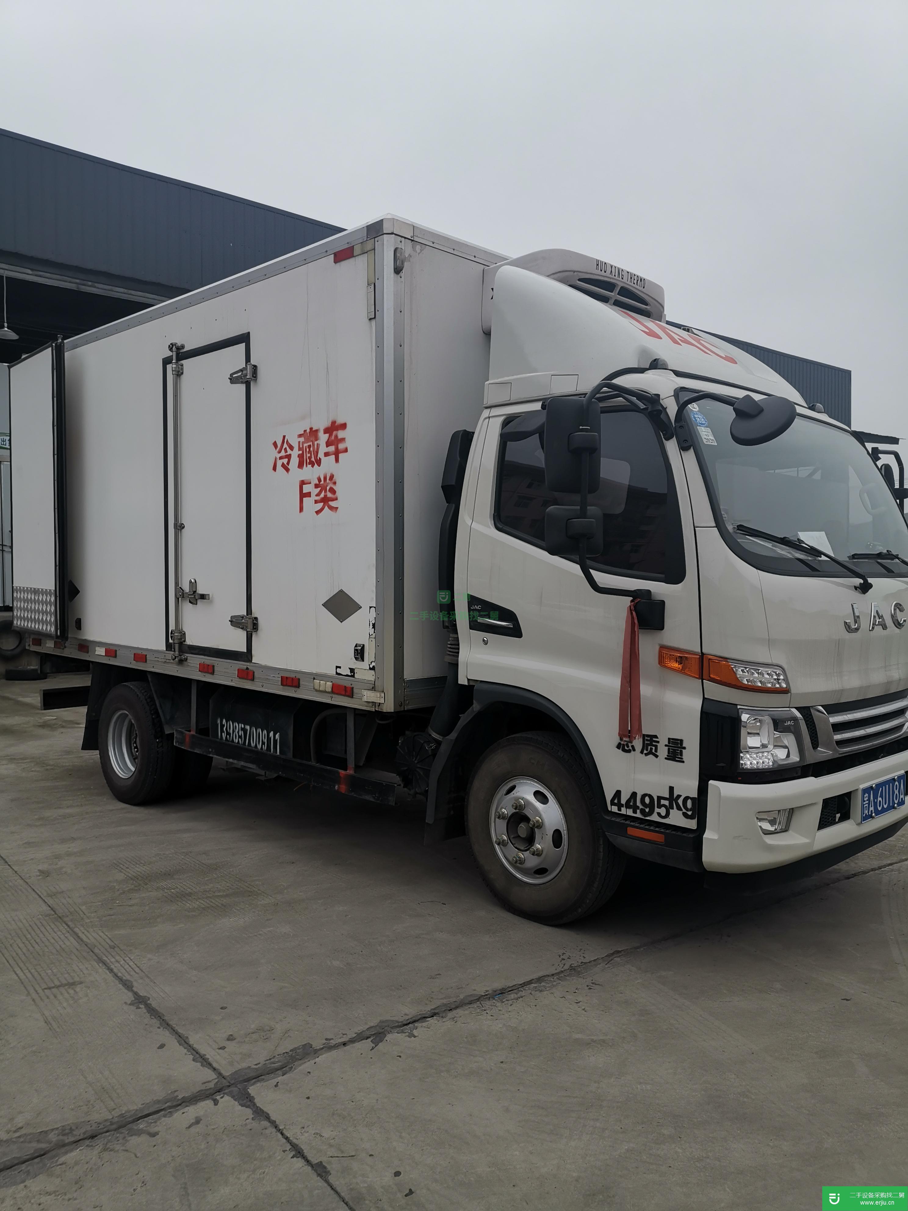 貴州低價出售一臺江淮駿鈴冷藏車  115 馬力
