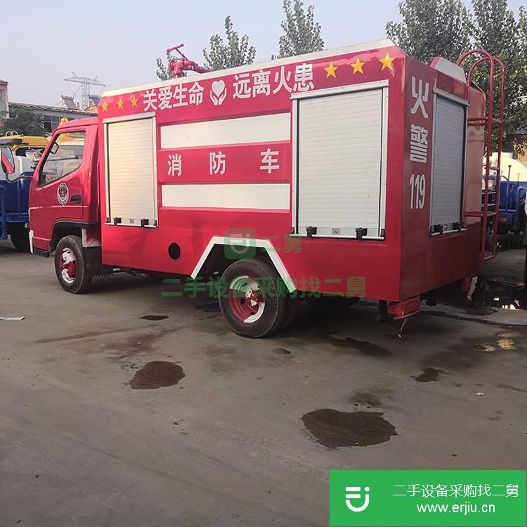 山東低價出售一臺二手大型水罐消防車