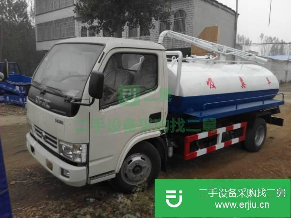 山東低價出售抽化糞池下水道 二手吸糞車